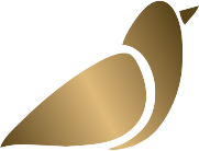 Live Life And Smile Homecare Services bird favicon gold & brown color.