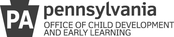 PA Office of Child Development and Early Learning logo.